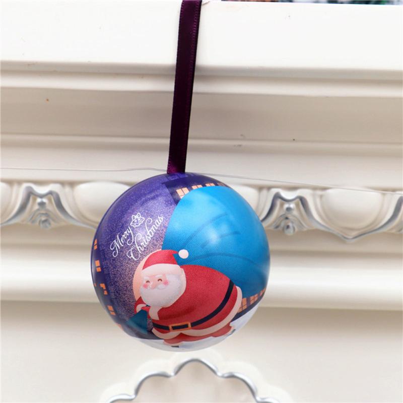 Christmas  Ball  Pendant Multiple Patterns Candy Box Kids Gifts Christmas Tree Ornament