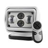 LED Marine Searchlight,60W 12V24V Remote Control Spotlight,360 Degree Rotating Work Light,for Boat Truck SUV 4x4 Off-Road,7 Inch