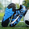 Youth Adult Men's and Large Size Football Shoes Lace-Up Men's TF Broken Nails Elementary School Student Competition AG Long Nails Older Children