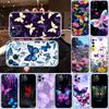 Colorful Butterfly Phone Case for Motorola Edge 20 30 S30 40 50 Fusion Lite Plus Pro Neo Ultra One Hyper Power Action Zoom Macro Vision