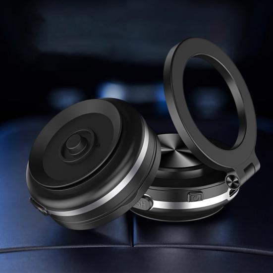 Vakuový magnetický držák telefonu do auta s 360stupňovou rotací, držák mobilního telefonu