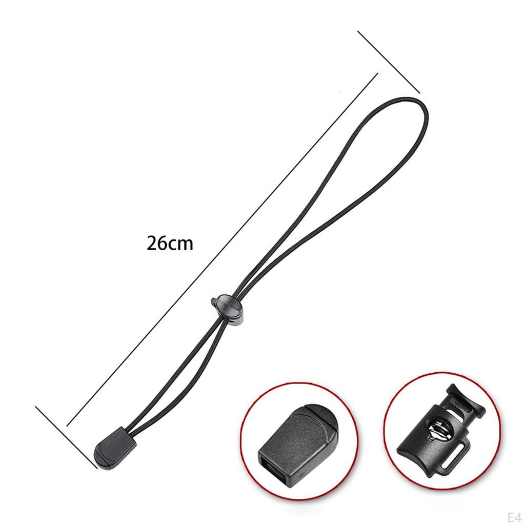 1 Paar Kordel mit verstellbarer Schnalle, Elastisches Seil für Rucksackhalterung Trekking Wanderstock