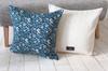 DDintex FLORET LONDON Cushion Cover, Rachel Meadow, Navy, 45x45cm [Liberty Print]