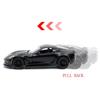 1:36 Chevrolet Corvette C7 Alloy Diecast Modely supersportovních modelů aut, simulační kovová karoserie vozidla se stahováním Dětské hračky
