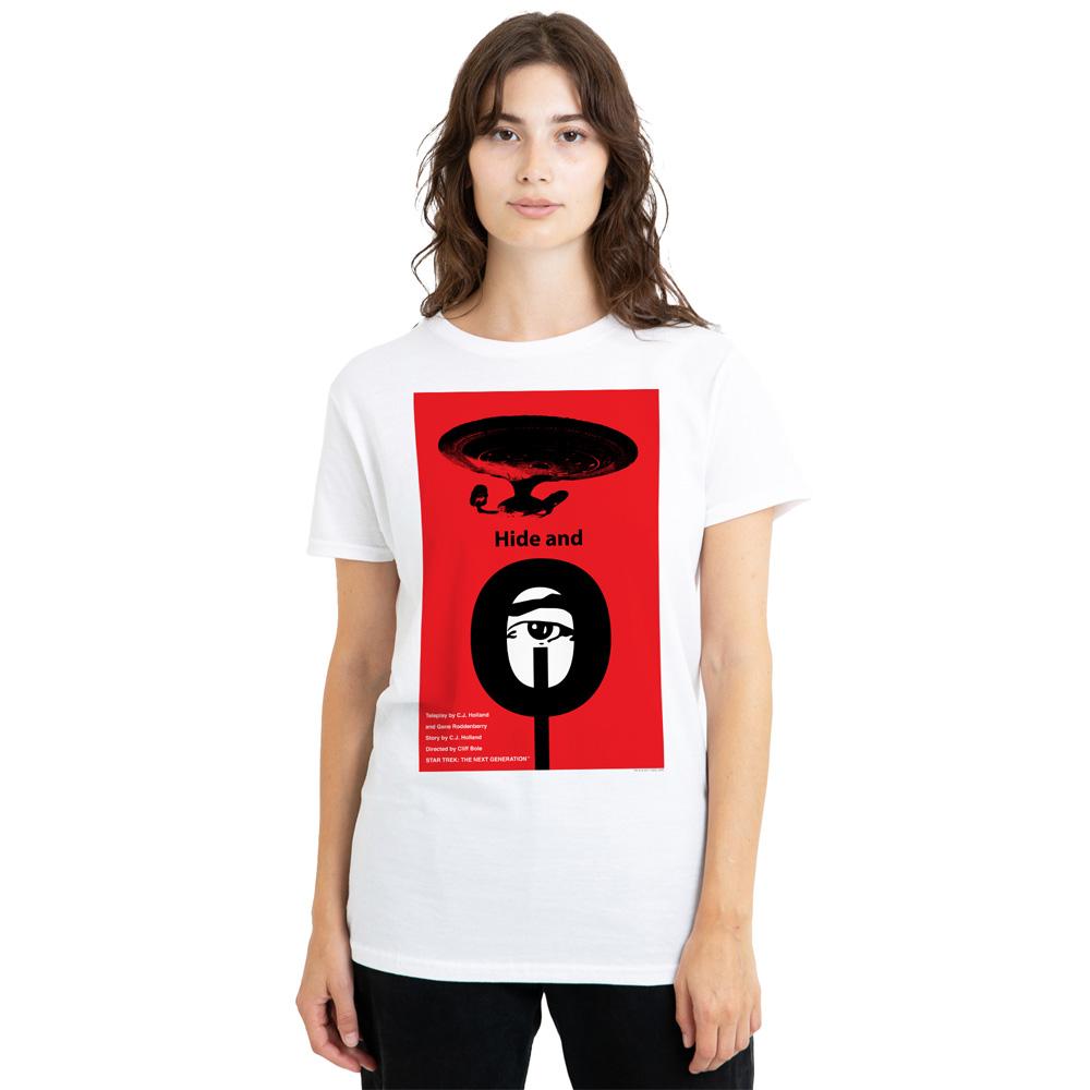 STAR TREK Unisex Adult The Next Generation Season 1 Episode 10 T-Shirt