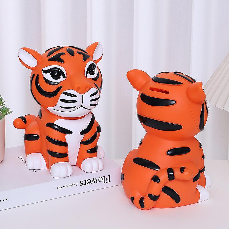 Creative Tiger Piggy Bank: Durable Coin Box & Children's Gift