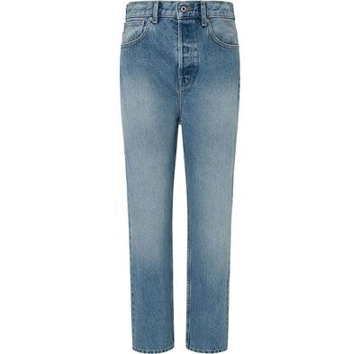 Straight Fit High Waist Jeans