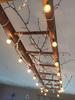 G40 String Lights with 25 Tungsten Filament Bulbs - Plug-In, Energy-Saving, LED, European/American/British Standard, Ideal for Courtyard Use.