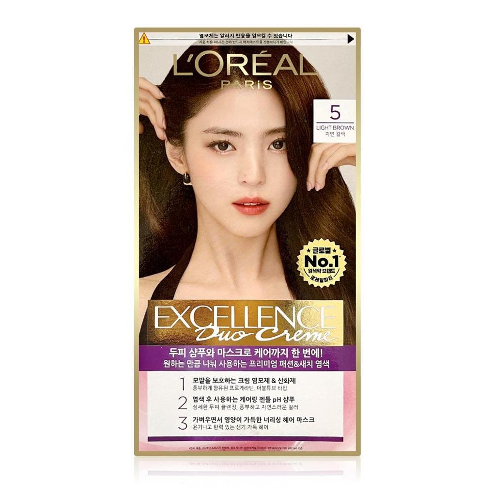 L'Oréal Excellence Duo Cream Hair Dye 6 Colors