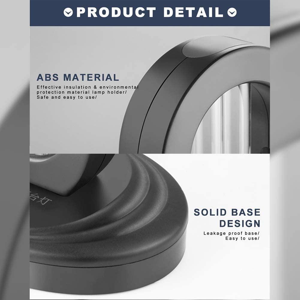 38W/220V UV Light Household Germicidal And Disinfection Equipment Portable LED Sanitizer Disinfect Light Sterilization Lamp