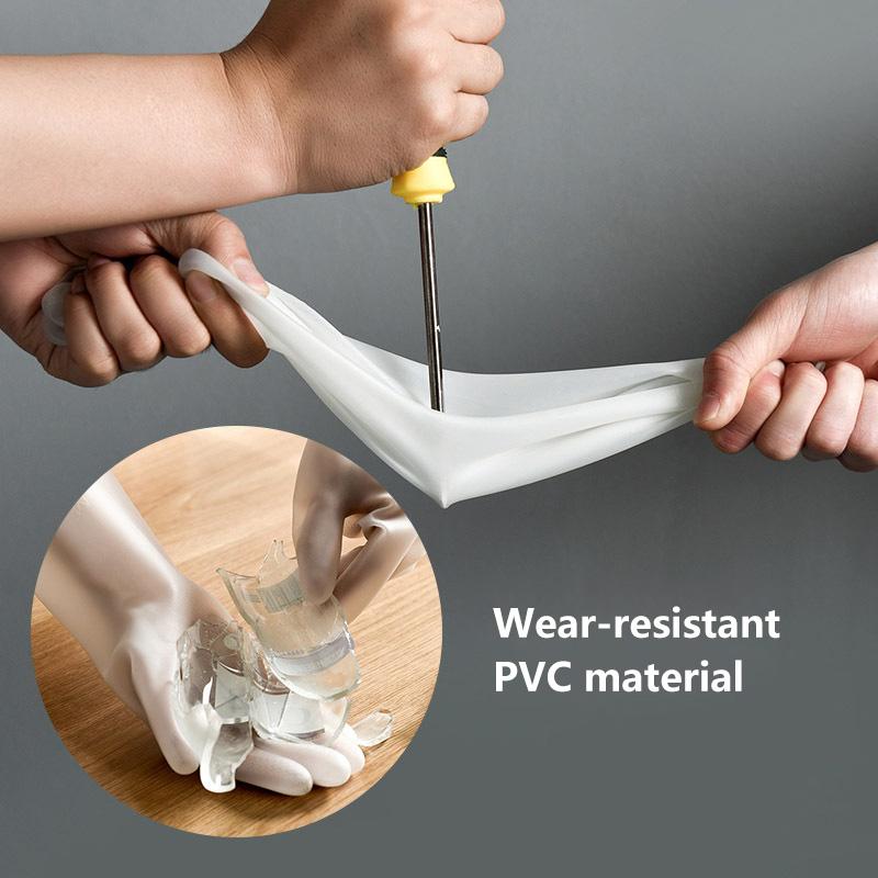 New Gloves For Kitchen Cleaning Transparent Printed Latex Gloves Laundry And Dishwashing Gloves Rubber Gloves