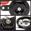 12V High-Power Universal Disc Horn for Cars & Motorcycles