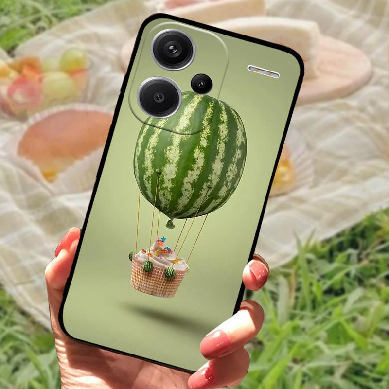 For Xiaomi Redmi Note 13 Pro Plus Cases Soft TPU Marble Phone Back On Redmi Note13 Pro+ Silicon Cover Note13Pro Plus 5G Funda