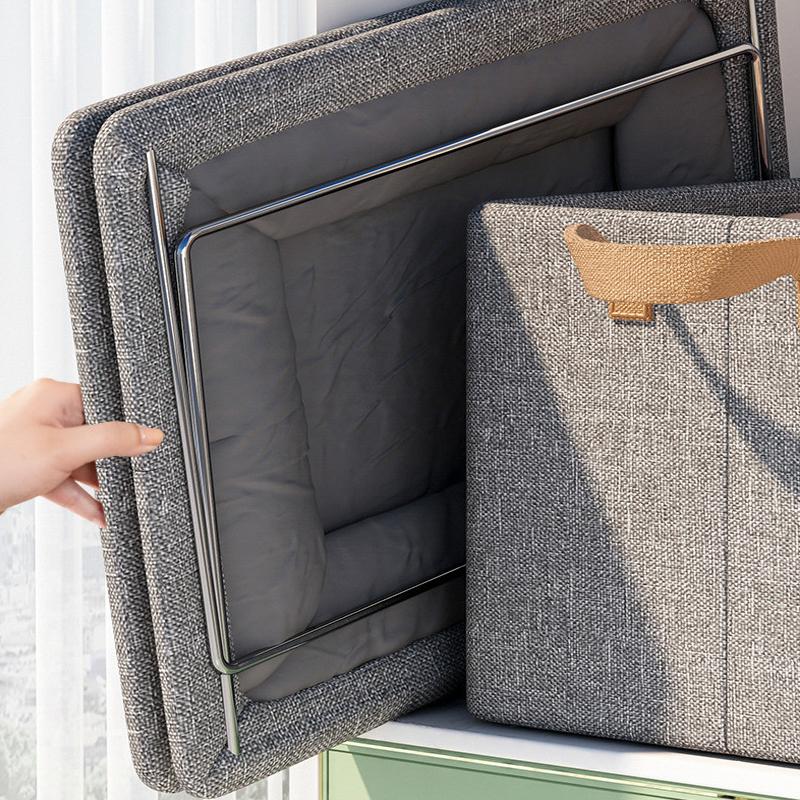 Stronger Folding Storage Box Clothes and Pants Household Split Drawer Wardrobe Storage Box Clothing Organizers