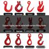 G80 Manganese Steel Lifting Chain Set: Hooks, Rings, Double Four-Leg Slings
