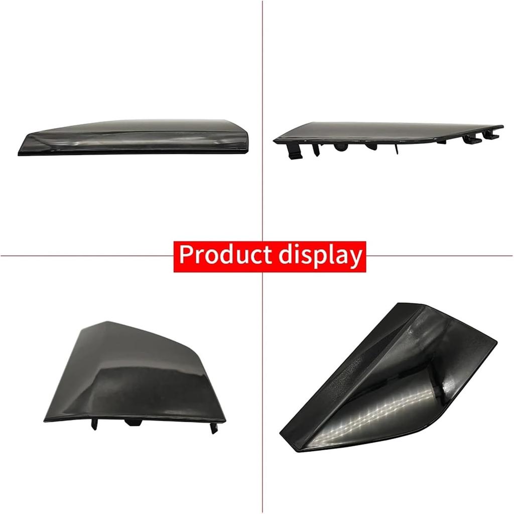 for BMW G20 G21 M Sport 3 Series 2022-2024 320 323 325 330i Car Front Bumper Left Right Side Tow Hook Cover Cap Black 51118085456 Replacement