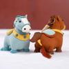 Zodiac Pony Plush Keychain Soft Stuffed Animal Cartoon Horse Pendant Birthday Gift for Girls Boys Friends Family