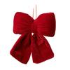 Christmas Velvets Bowknot Decorative Accent Festival Table Centerpieces Holiday Displays Elegant Hanging Pendant