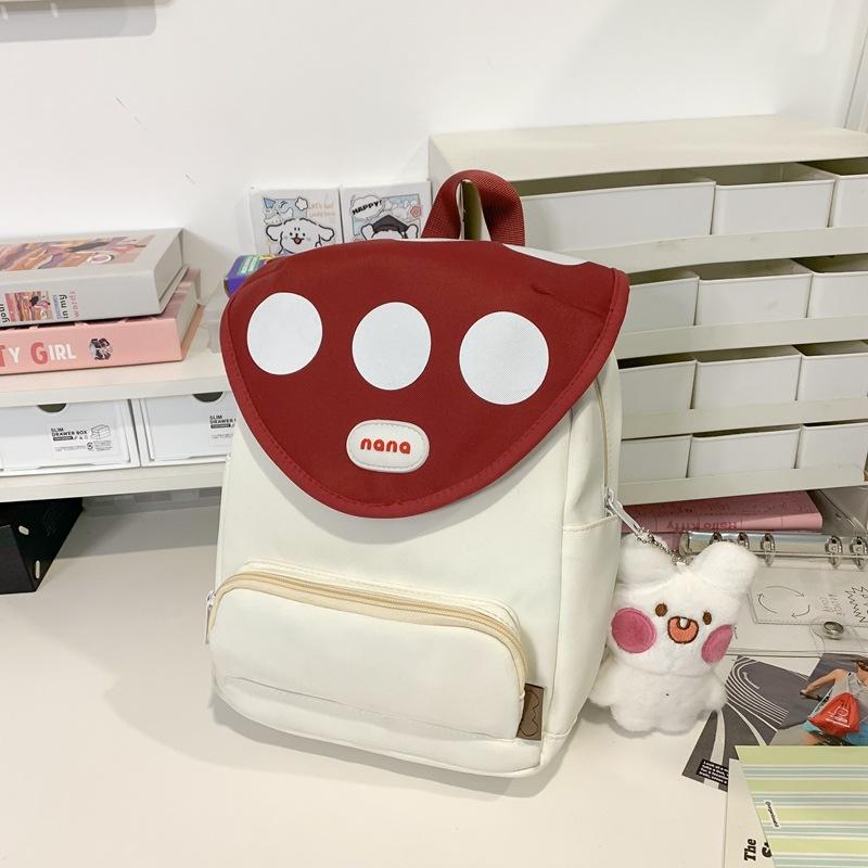 Cute Dopamine Girls' Schoolbags College Students' Travel Bags New Japanese Backpacks and Backpacks.