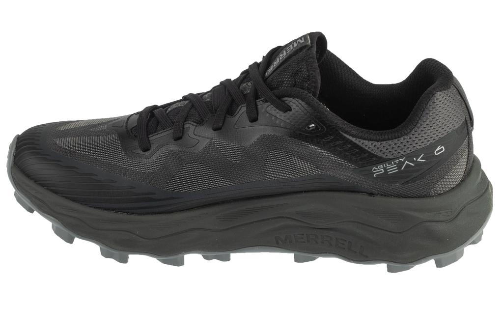 Merrell Agility Peak 6, Mens black Running shoes