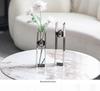 Modern Light Luxury Metal Vase for Dried Flowers, Home & Hotel Decor