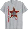 Vintage Cyrillic Soviet MiG21 Fishbed Fighter Jet TShirt 100 Cotton ONeck Short Sleeve Summer Casual Unisexs Tshirt Size S3XL