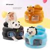 1Pcs Learning To Sit Feeding Chair Cute Baby Sofa Support Seat Cover Plush Chair Toddler Nest Puff Washable Without Filler