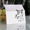 Wedding Name Cards 100PCs Hollow Butterfly Cut Design Card for Weddings Banquets