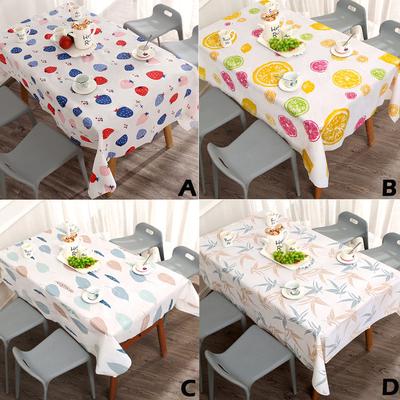 Waterbestendig en oliebestendig tafelkleed voor decoratieve eettafel in de keuken