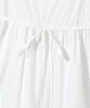 LEE Women Pintuck Sleeveless Long Dress White