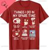 Things I Do Spare Time Bowling Funny Bowler Unisex Women Kids TShirt Y2k Kawayi Couple Custom TShirt  Camisas Streetwear