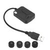 Tire Pressure Monitoring System with Wireless 4 Internal External Sensor for Android Navigation USB Interface Universal