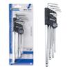 WOLFPACK PROFESSIONAL LINE - 9 Piece Long Allen Key Set with Ball
