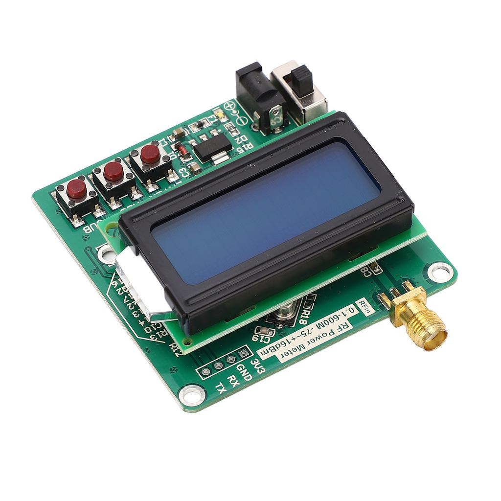 RF Power Meter Digital Display Settable Power Attenuation Logarithmic Detector Amplifiers ?75 To