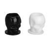 400pcs Tattoo Ink Cups Skull Shaped Stable Standing Thicken Microblading Pigment Cups Black White