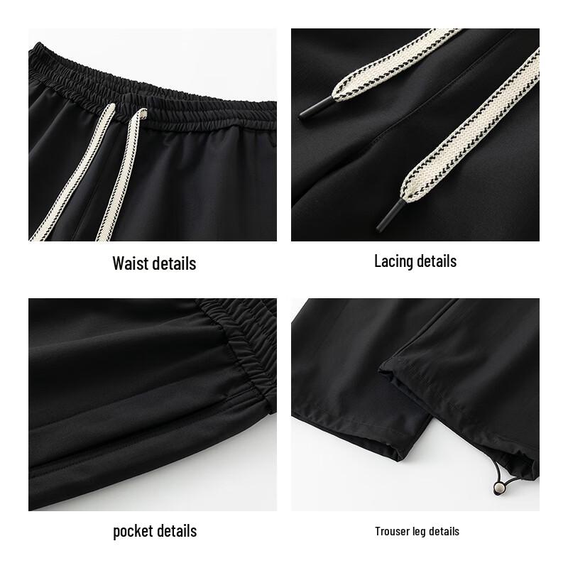 MiiOW Men's Thermal Fleece Lined Casual Pants