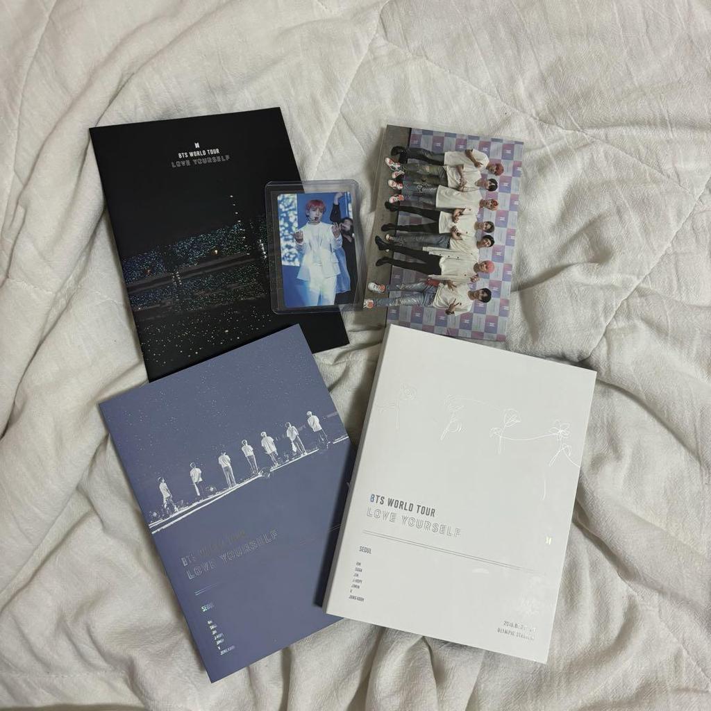 [USED] [Official] BTS LOVE YOUR SELF DVD with Jungkook Trading Card