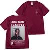 HOT SALE Cactus Jack T-shirt High Quality Cotton UnisexLOOK MOM I CAN FLY Tee ASTROWORLD Hip Hop Short Sleeve Tshirts Tops