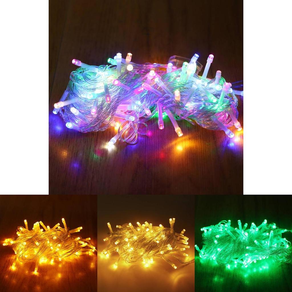 Waterproof Led Fairy Lights For Indoor Party Decor With Plug Power And Long Lifespan
