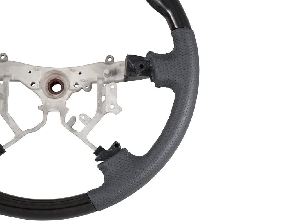 Standard Steering Shift Knob Prime Black Mahogany Wood for Toyota Regius and 200 Series and TRISTAR'S (Dark Grain) Hiace, Ace, (Models 1, 2, 3)