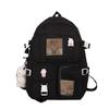 Schulrucksack Leichter Rucksack Tagesrucksack für Reisen Niedlicher Ästhetischer Rucksack Wasserdichte Computertasche mit Mehreren Taschen für Geschenk