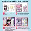 3D Design Creative Sticker Games Handmade 3D Makeup Quiet Book  Creative Play