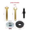 Cordless Drill Conversion Kit: Angle Grinder, Cutting Machine, Polishing & Grinding Accessory Set