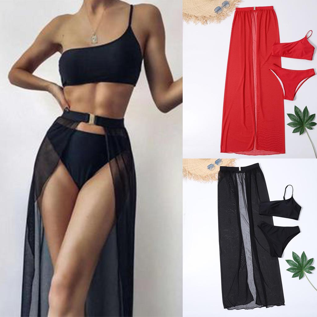 Damen Bikini – Dreiteiliges Set für sexy Beach- und Sommer-Looks