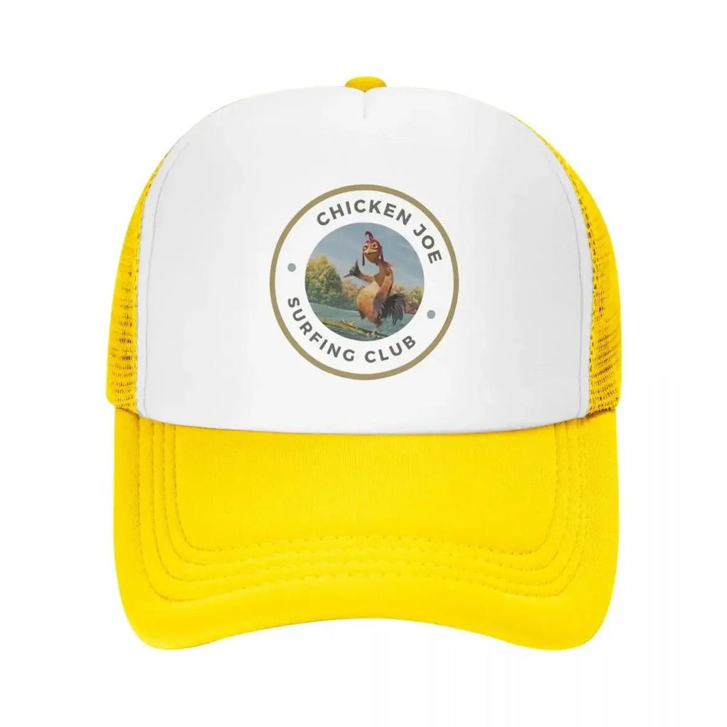 Chicken Joe Surfing Cap Fashion Casual Mesh Baseball Caps Adjustable Hat Hip Hop Summer Unisex Baseball Hats Polychromatic