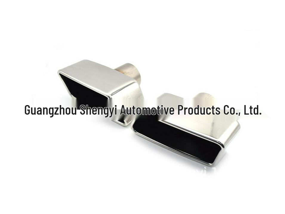 BMW 5 Series Square Exhaust Tailpipe Stainless Steel Muffler Upgrade