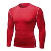 Men's Compression Shirt Long Sleeve Quick Dry Athletic Workout Gym Top
