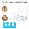 1 Pair Toe Separators Reusable Breathable Manicure Tool Pedicure Nail Polish Toenail Trimming Separators