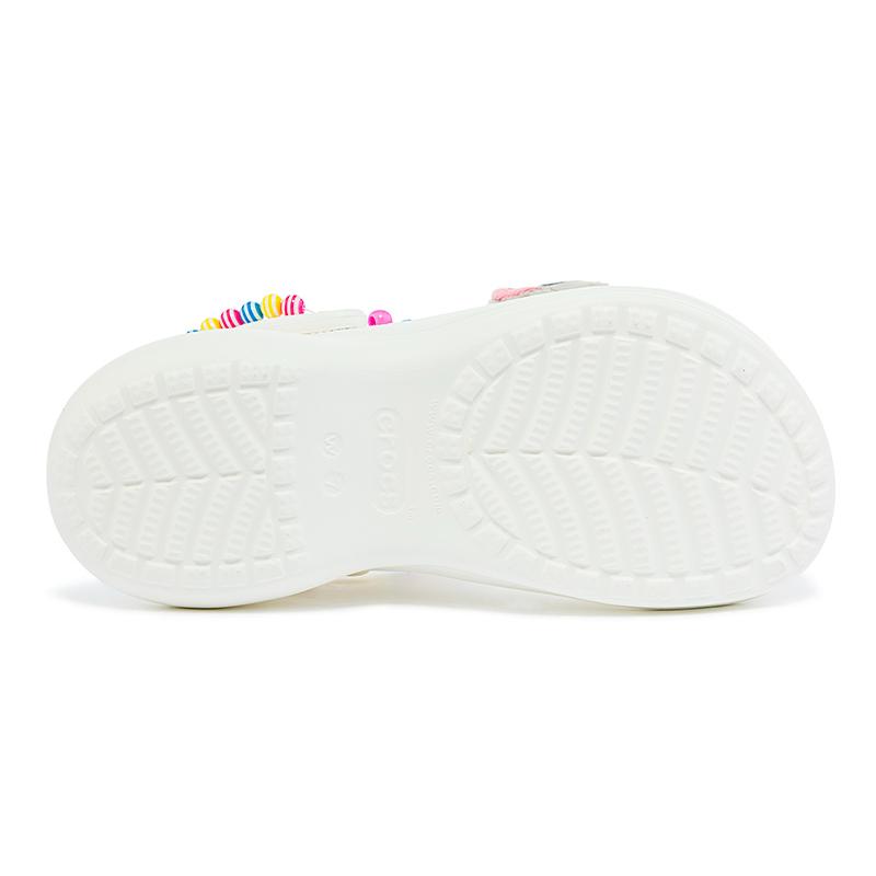 Crocs Nana z pokojem 1042 X Crocs Kot Sportowe Wielokolorowe Sandały Damskie