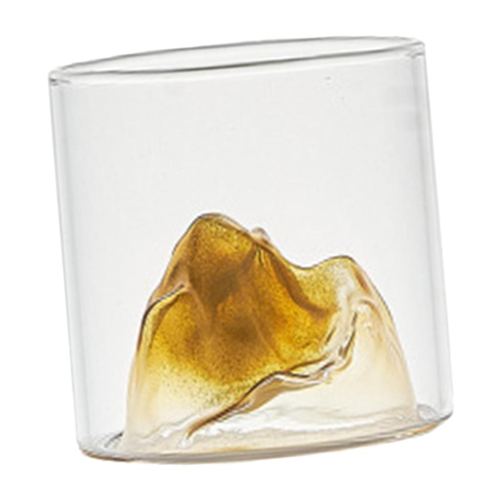Creative Mountain Wine Glass Drinking Tumblers Beer Mug Hand Blown Champagne Glasses for Dining Entertaining Adults Gifts